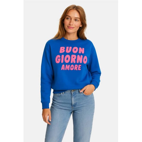 Cars sweater blauw afbeelding