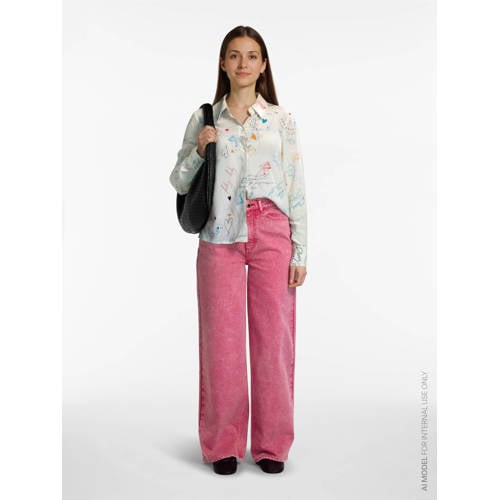 VILA blouse ecru afbeelding