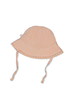 zonnehoedje Summer Woven roze