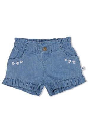 short light blue denim