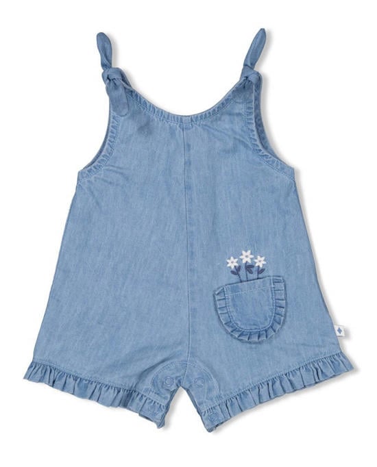 blauwe playsuits