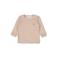 Feetje longsleeve met overslag zand