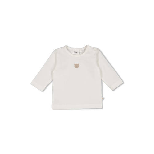 Feetje longsleeve The Knits wit afbeelding
