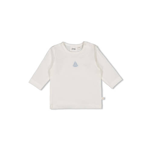 Feetje longsleeve The Knits offwhite afbeelding