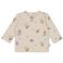 Feetje longsleeve Sssiesta ecru/bruin