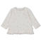 Feetje longsleeve Delicate Flower wit/roze