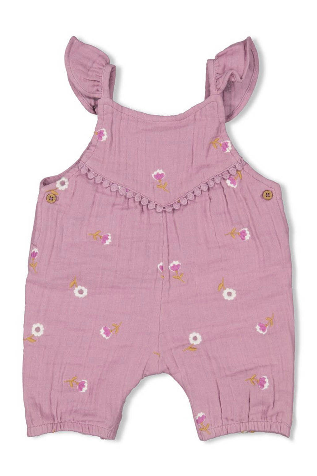Feetje jumpsuit Flower Ranch violet