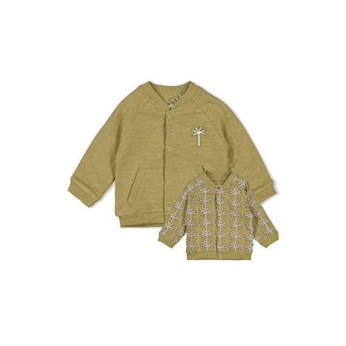 Feetje reversible bomberjack Safari Savage groen afbeelding
