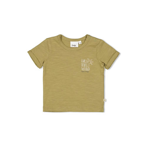 Feetje T-shirt Safari Savage groen afbeelding