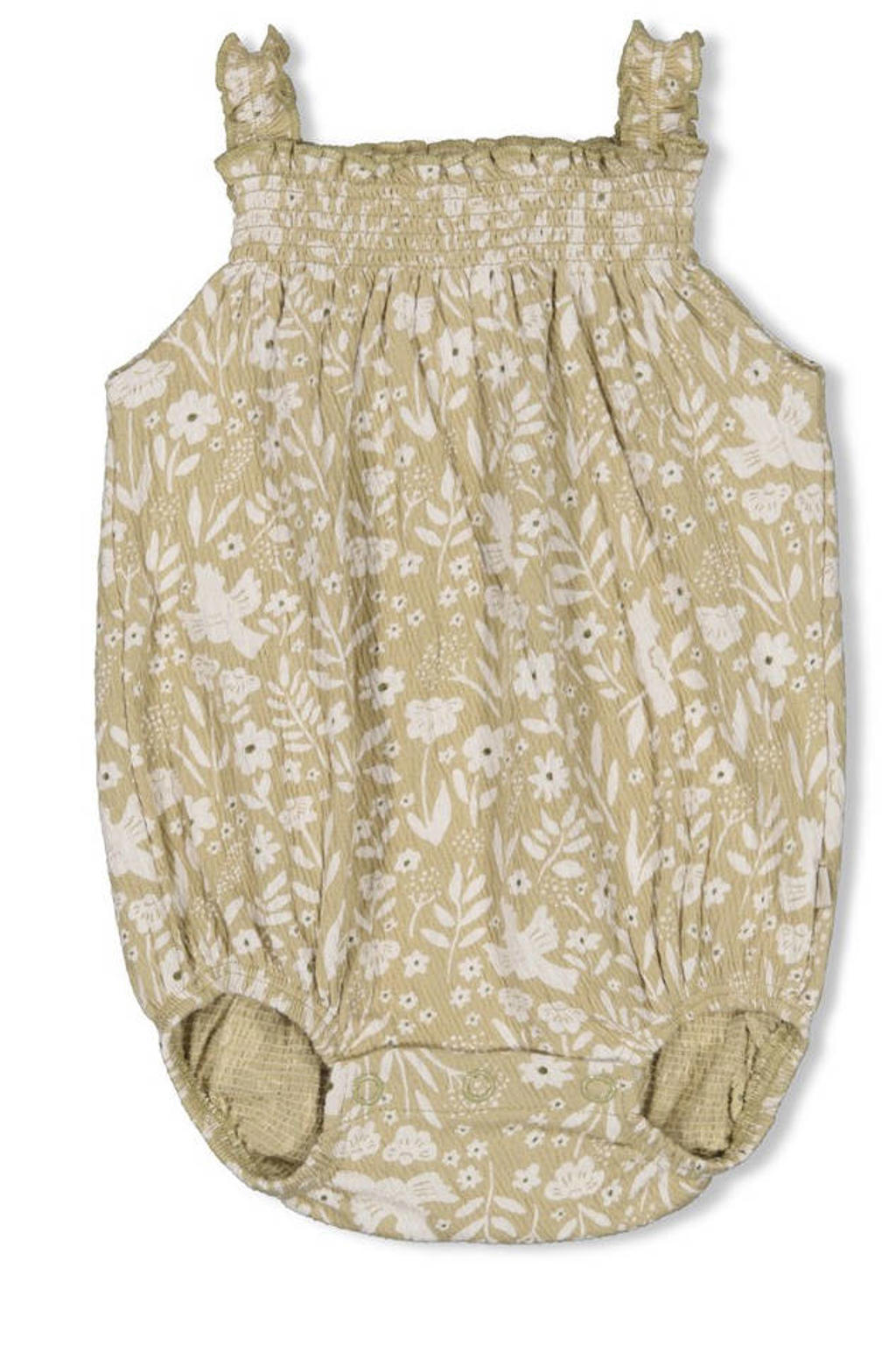 Feetje playsuit Let Your Dreams Blossom groen