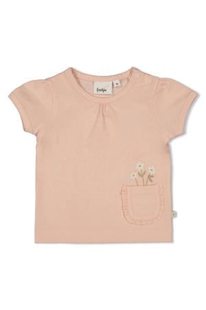 T-shirt Let Your Dreams Blossom lichtroze