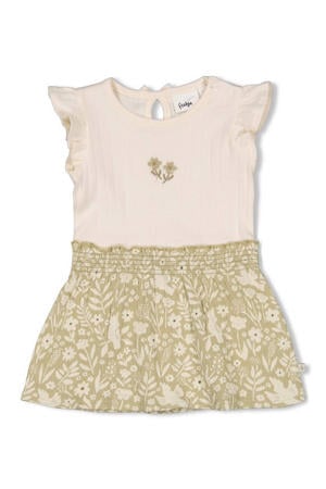 jurk  Let Your Dreams Blossom groen