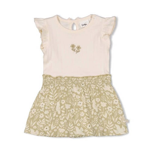 Feetje jurk Let Your Dreams Blossom groen afbeelding