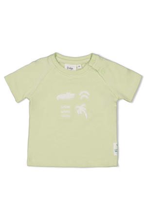 T-shirt You Croc my World limegroen