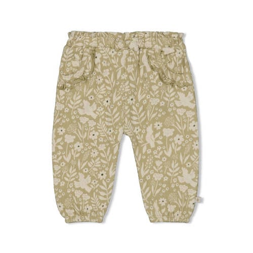 Feetje casual broek Let Your Dreams Blossom groen afbeelding