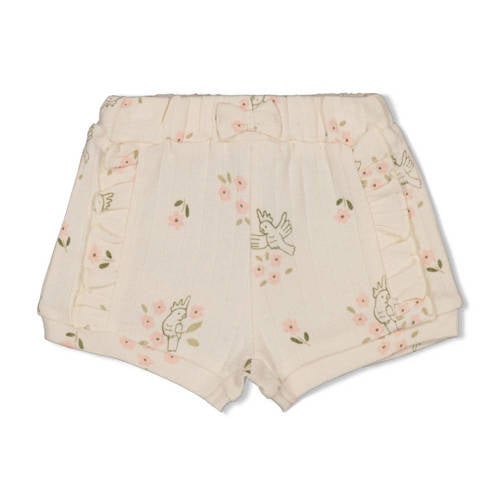 Feetje korte broek Let Your Dreams Blossom ecru afbeelding