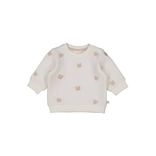 Feetje sweater Honey Bear ecru/bruin afbeelding