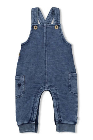 denim tuinbroek Safari Savage medium blue denim