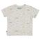 Feetje T-shirt You Croc my World ecru/blauw