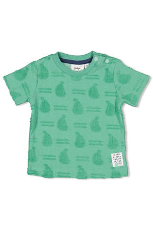 T-shirt Seaside Happiness groen