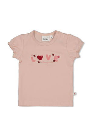 T-shirt Ladybug lichtroze