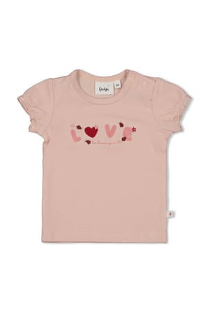 T-shirt Ladybug lichtroze