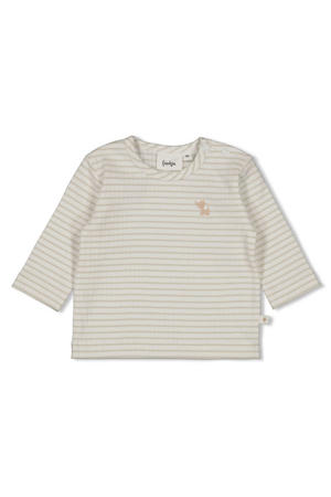 gestreepte longsleeve Elephant mintgroen