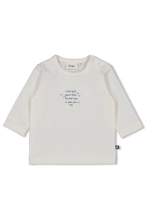 longsleeve Blue Ocean wit