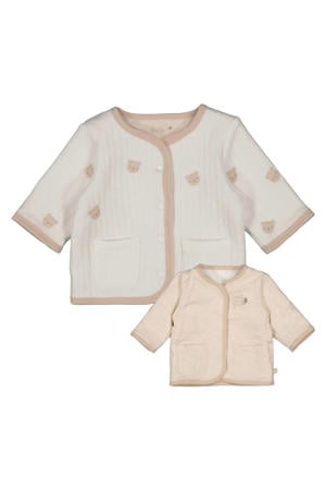 reversible zomerjas Honey Bear ecru