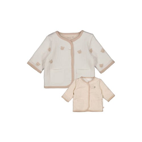 Feetje reversible zomerjas Honey Bear ecru afbeelding