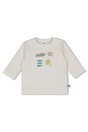 longsleeve You Croc my World ecru