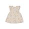Feetje jurk Let Your Dreams Blossom ecru/roze