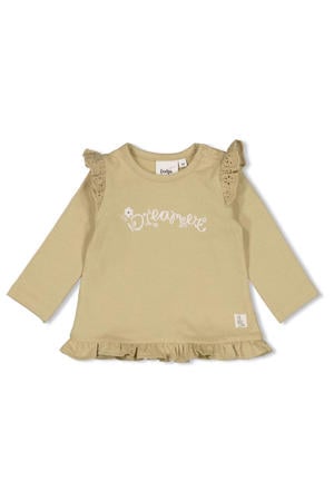 longsleeve Let Your Dreams Blossom groen
