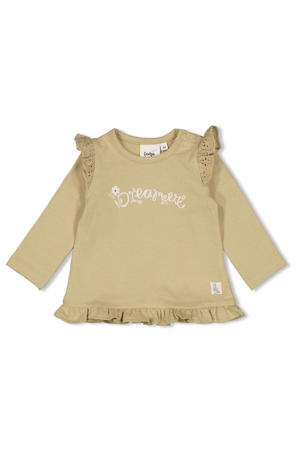 longsleeve Let Your Dreams Blossom groen