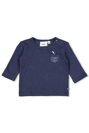 longsleeve Blue Ocean marineblauw