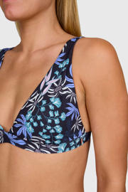 thumbnail: Brunotti voorgevormde bikinitop Fortelle zwart/multi