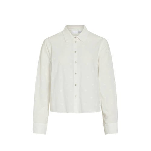 VILA blouse ecru afbeelding