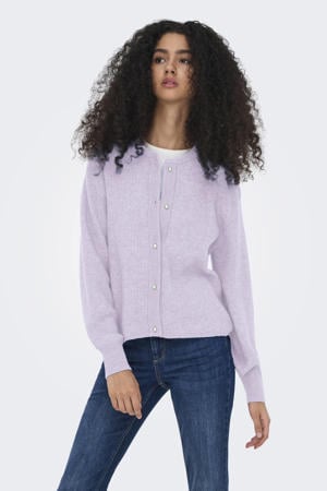 gebreid vest met parels