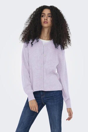 gebreid vest met parels