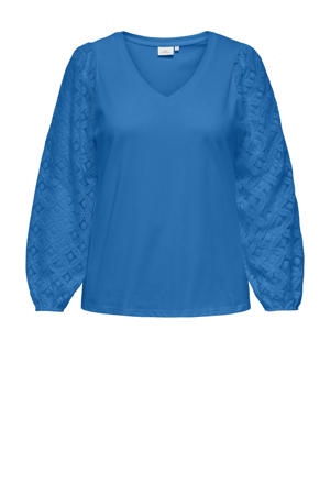 top blauw
