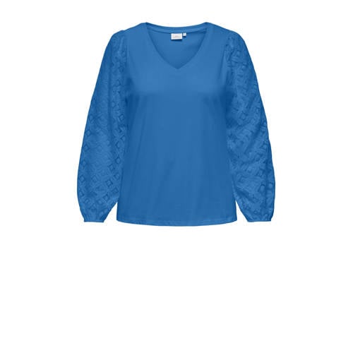 ONLY CARMAKOMA top blauw afbeelding