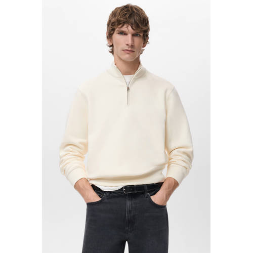 Mango Man sweater wit afbeelding