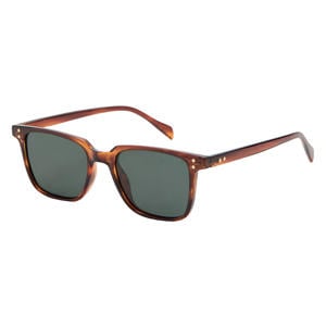 zonnebril met tortoise print bruin