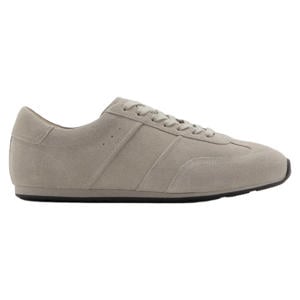 suède sneakers grijs