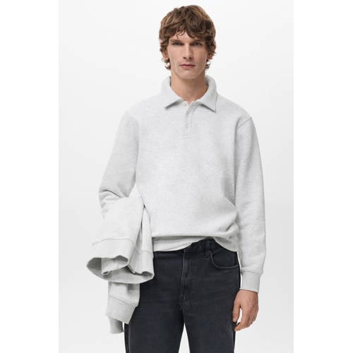 Mango Man sweater grijs afbeelding