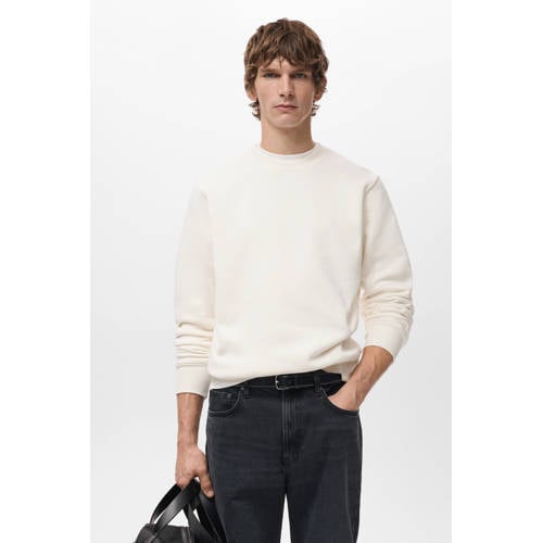 Mango Man sweater wit afbeelding