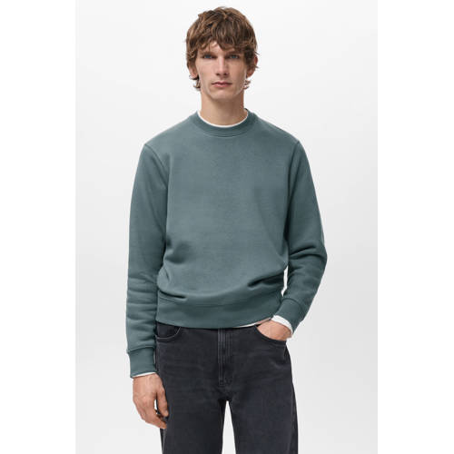 Mango Man sweater blauw afbeelding