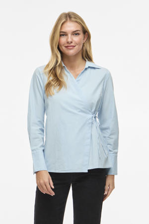 blouse lichtblauw