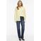 VILA blouse lichtgeel