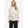 VILA gebloemde blouse ecru